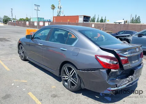 2016 Honda Accord Sport z USA, uszkodzony, nr VIN 1HGCR2F52GA221235